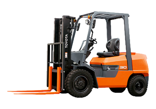 TOYOTA FDZN30 Material Handler with 0-50 HP Range & Has Material Handler Type